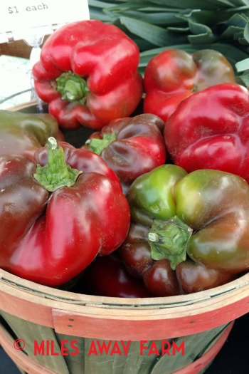 Bullnose bell peppers